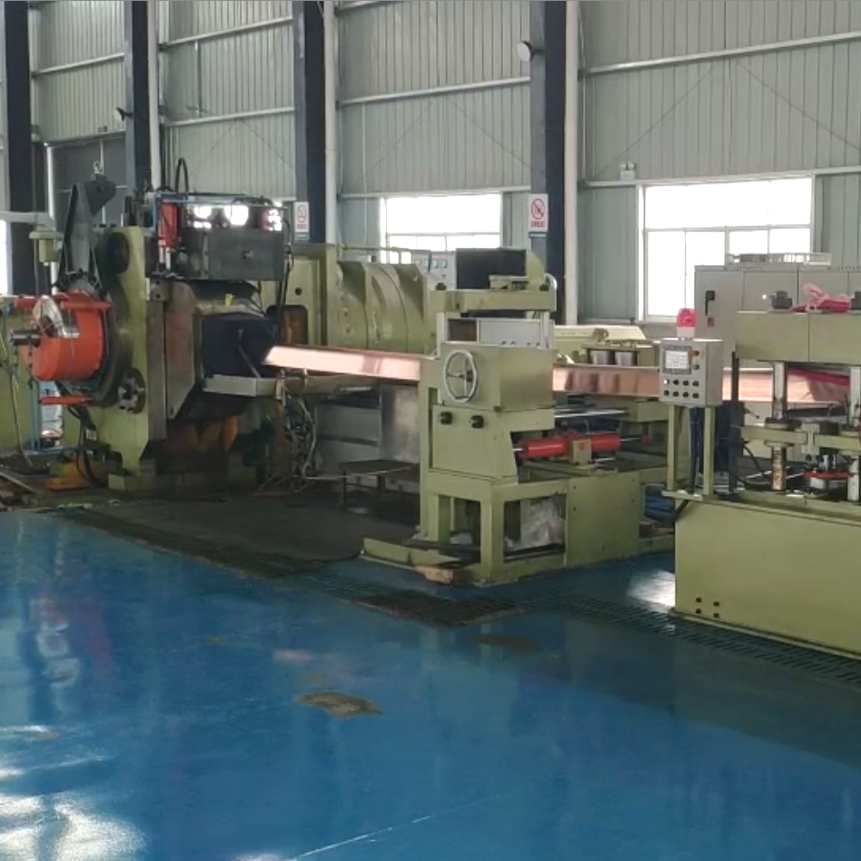 TLJ630U Continuous Extrusion and Flattening Production Line for Copper Strip